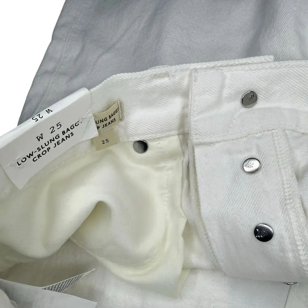 NWT Madewell Low-Slung Baggy Crop Size 25 - Picture 9 of 9